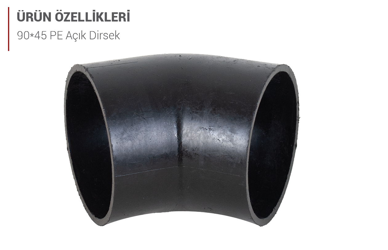 90*45 PE Dirsek