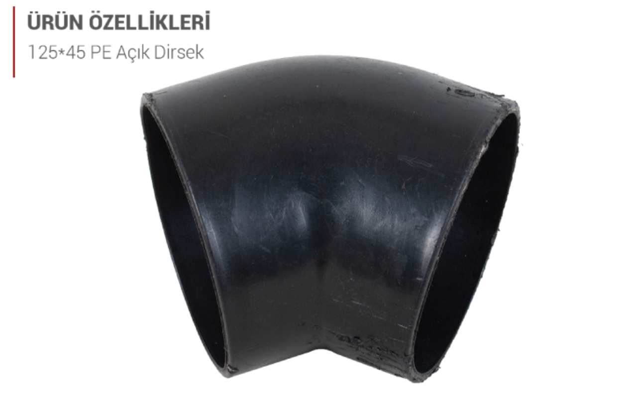 125*45 PE Dirsek